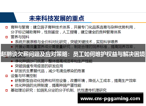 赵鹏谈欠薪问题及应对策略:员工如何维护权益与解决困境 赵鹏谈欠薪问题及应对策略:员工如何维护权益与解决困境